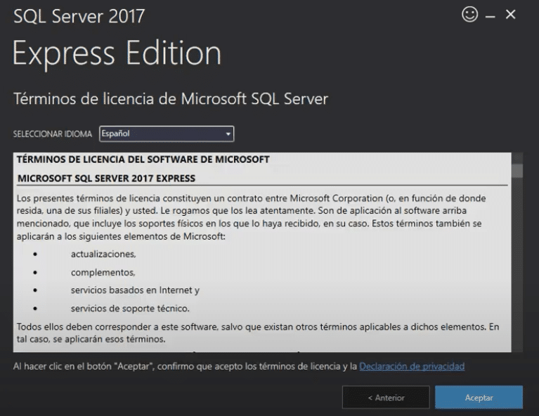 3 Inicio Instalación Términos SQL Server 2020